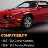 Gempro LED Side Marker Lights Compatible with 1982-1992 Chevy Camaro