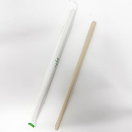 Purely 8” Drinking Straw with Low Environmental Impact | Durable Compostable and Sustainable – 100 Pack