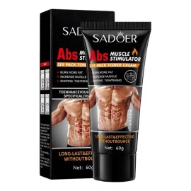 Crema Reafirmante Abdomen Cintura Quema Grasa Sadoer 60g