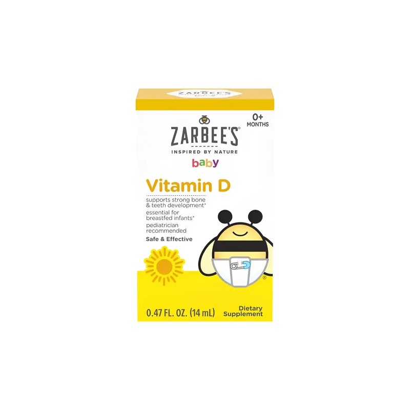 Zarbees Baby Vitamin D 0.47 Oz (14 Ml)
