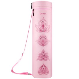 Gonex Yoga Bag Yoga Mat Bag Full Zip for Robust Waterproof Yoga Mat Carry Bag with Adjustable Shoulder Strap