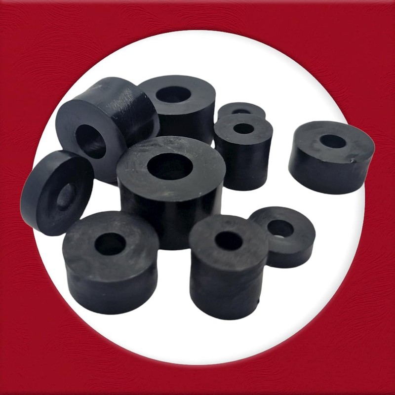 M6 Black Nylon Wide Spacers Standoff Washers ID (internal Diameter)