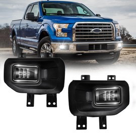 OKISWA LED Fog Light Fit For 2015 2016 2017 Ford F150,Fog Lights Bumper Lamps Set,Passenger and Driver Side,LED Driving Fog Lamps,Waterproof,Easy to Install