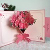 allosy 3D Flower Pop Up Card Bouquet: Flower Mother's Day