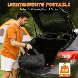 GRISUN Tabletop Fire Pit,15 Inch Propane Fire Pit Table,30000 BTU Table Top Firepit with Glass Wind Guard,Stainless Steel Burner,Fire Glass,Portable Propane fire Pit for Patio, Camping, Backyard & RV