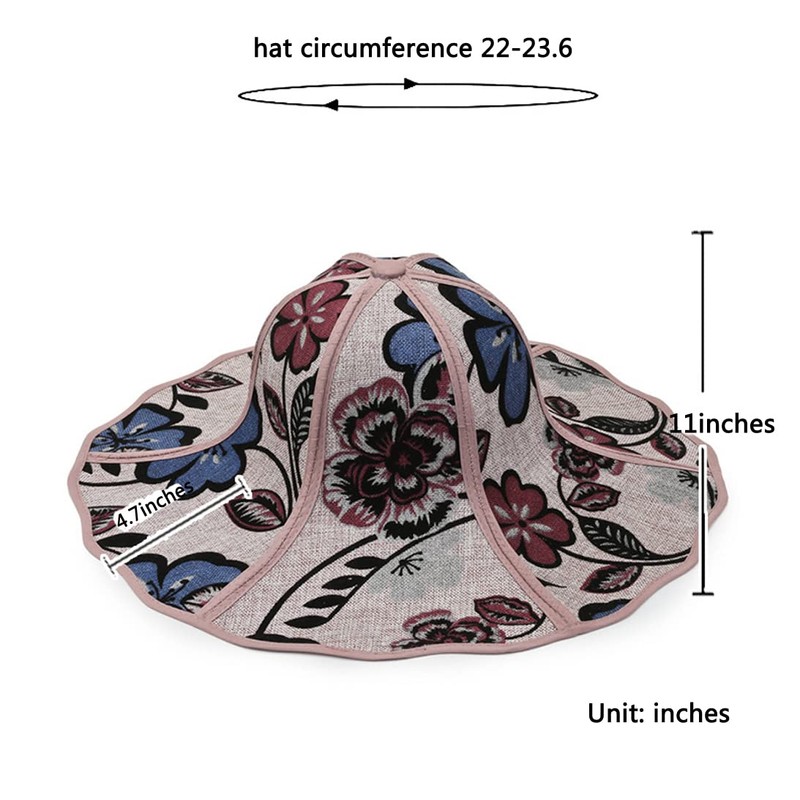 H HONG RI SHENG Straw Hat, Sun Hat, Fishing Hat,