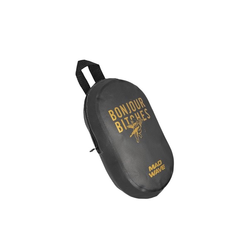 Mad Wave Bonjour es 3 Litre Black Swimming Bag, black,