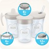 NUK Magic Cup Stainless Steel Sippy Cup | 8+ Months