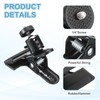 PATIKIL Tripod Camera Clip Clamp, 1/4" Male Flash Holder Mount