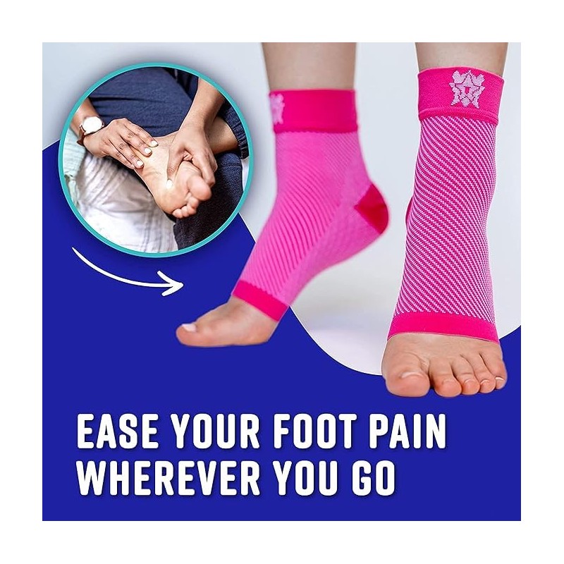 Bitly FlexAdapt Plantar Fasciitis Compression Socks for (1 Pair) –