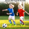 Shin Guards Soccer Kids, Shin Guards for Kids Adjustable Soccer