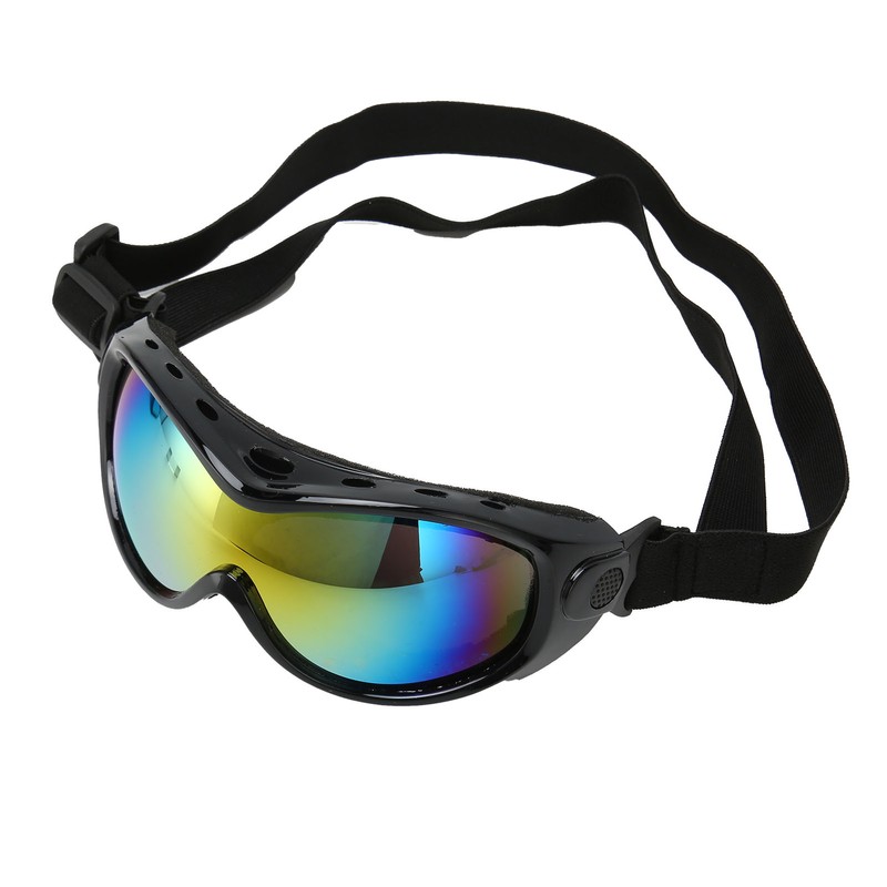 Large Dog Sunglasses UV Protection Waterproof Windproof Adjustable Dog Goggles