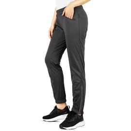 33,000ft Women's Cycling Pants Mountain Bike Waterproof Windproof Breathable Athletic Sweatpants for Hiking Multi Sports Grey