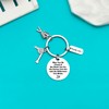 Ximalun Hairdresser Gifts Keyring Make A Difference Keyring Hair Stylist