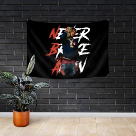 LCFhome Youngboy Tapestry Never Broke Again Banner Wall Hanging Flag（40X60inch/100x150cm,Vivid Color,150D Polyster,HD Printing）For College Dorm Living Room Bedroom Decor
