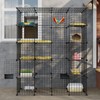 Oneluck Outdoor Cat House Cages Enclosure with Super Large Enter