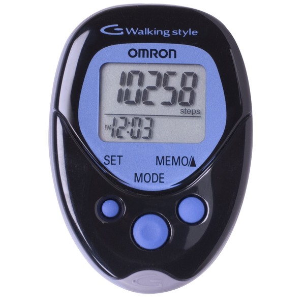 Omron Hj-113 Pocket Pedometer, Walking Style, Black, 1 Count (Pack of 1)