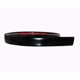 Cowles 1 3/8" x 24' High Gloss Black Universal Half-Round Body Side Molding