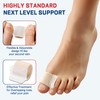 Toe Separator for Overlapping big Toes,Big Toe Spacers for Bunion,Toe