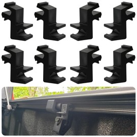 8 Pcs Prop Rod Clips Set Fit for Undercover Tonneau Prop Rod, Truck Bed Cover Clips for Undercover Ultra Flex Hard Folding Truck Bed Tonneau Cover Prop Rod
