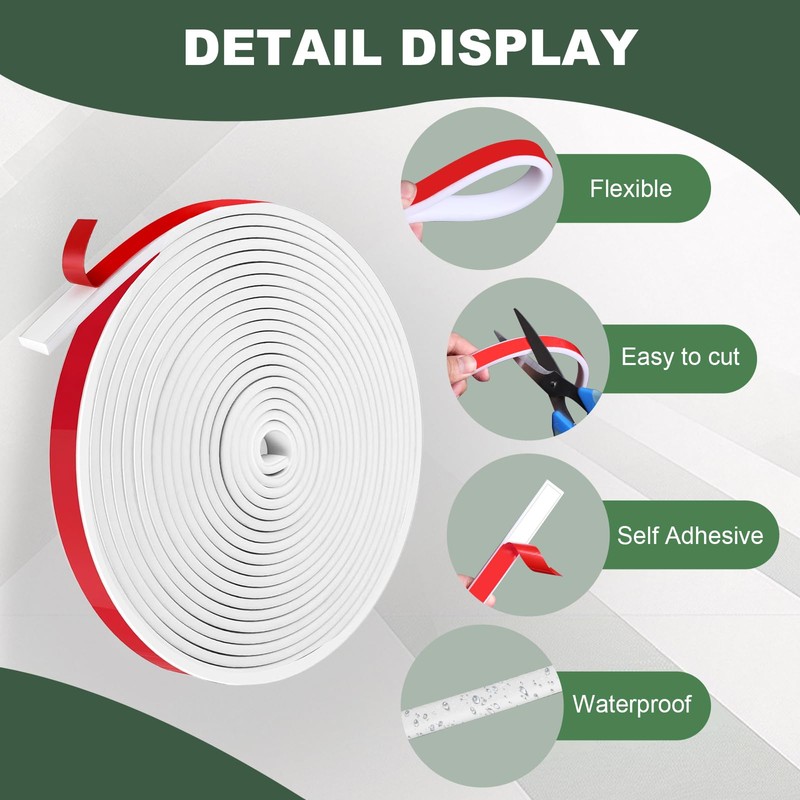Storystore Window Grid Kit, 0.59inx68ft Window Grille Inserts Grid Kit,
