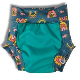 Smart Bottoms Pull-On Cloth Diaper for Big Kids (Navy, 2/3)