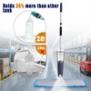 24" Dry mops for Floor Cleaning, Microfiber mop Spray System,