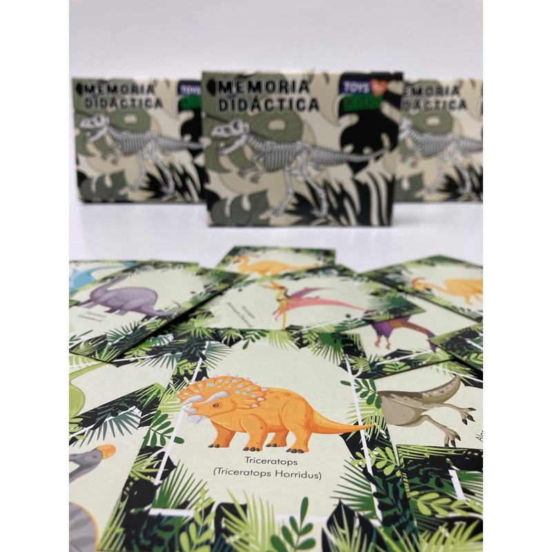 Toys For Kids Memoria Didáctica De Dinosaurios