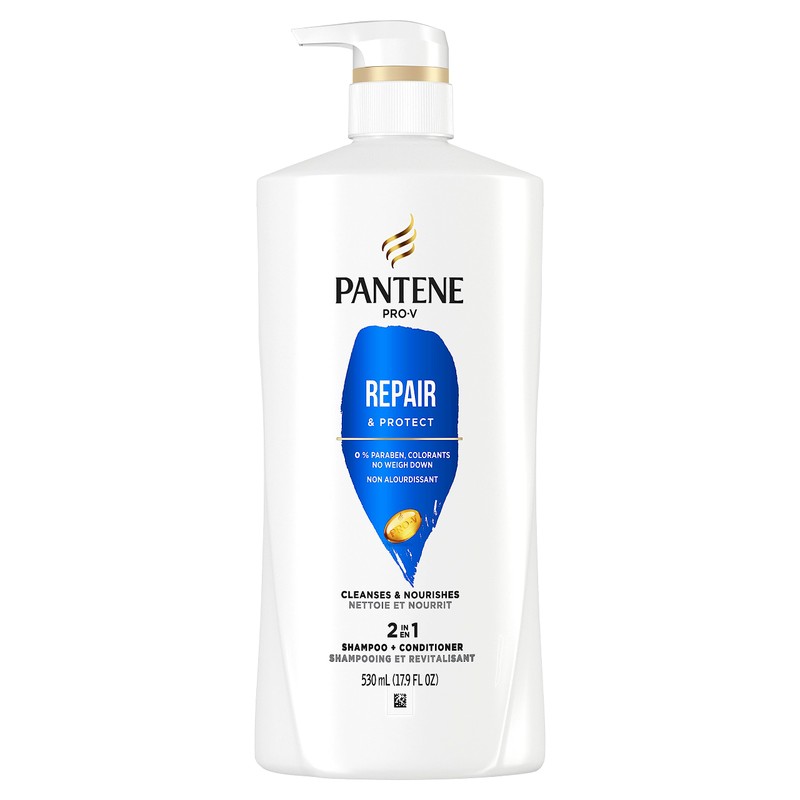 Pantene PRO-V Repair & Protect 2in1 Shampoo + Conditioner,17.9 oz/530