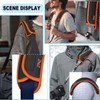 ZINZ 2-Pack Extra Thick Cushioned Universal Shoulder Pads for Bags,