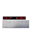 ERPART 5.7 LS1 RED on Black Highly Polished Real Aluminum