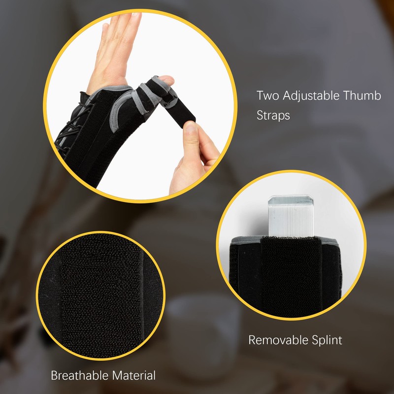BraceUP Quick Wrap Wrist and Thumb Brace - Wrist Support