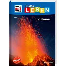 WAS IST WAS Erstes Lesen, Band 3: Vulkane: Wie heißt der größte Vulkan der Welt? Wie nennt man flüssiges Gestein? Wie riechen Vulkane?