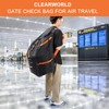 Clearworld Car Seat Travel Bag for Air Travel, Durable Gate