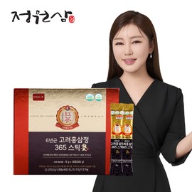 garden ginseng [Jeongwonsam] 6-year-old Korean red ginseng extract 365 sticks yellow 1 box 30 packs immunity red ginseng stick / [정원삼] 6년근 고려홍삼정 365스틱 황 1박스 30포 면역력 홍삼스틱