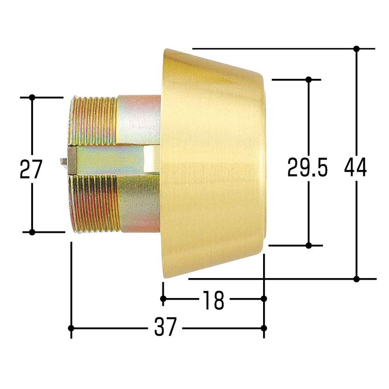 MIWA (MCY-238) Replacement U9 Cylinder BH(DZ)