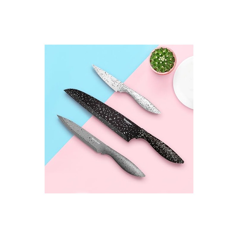 Hampton Forge HMC01A505A Sandstone – 3 Piece Cutlery Set –