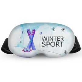 Ski Goggles Protection, Case for Snowboard Goggles, Ski Goggle Cover, Winter Gear for Goggles Protection, Protective Cover for Goggles, Accessories to Protect Against Scratches, Winter Sport [165]