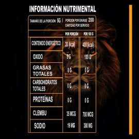 Óxido Nítrico + Clembuterol Ocre Nutrition 1 Kg Pre-entreno