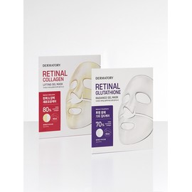 [4 sheets] Retinal Collagen Elasticity Glow Gel Mask / [4매] 레티날 콜라겐 탄력광채 겔 마스크
