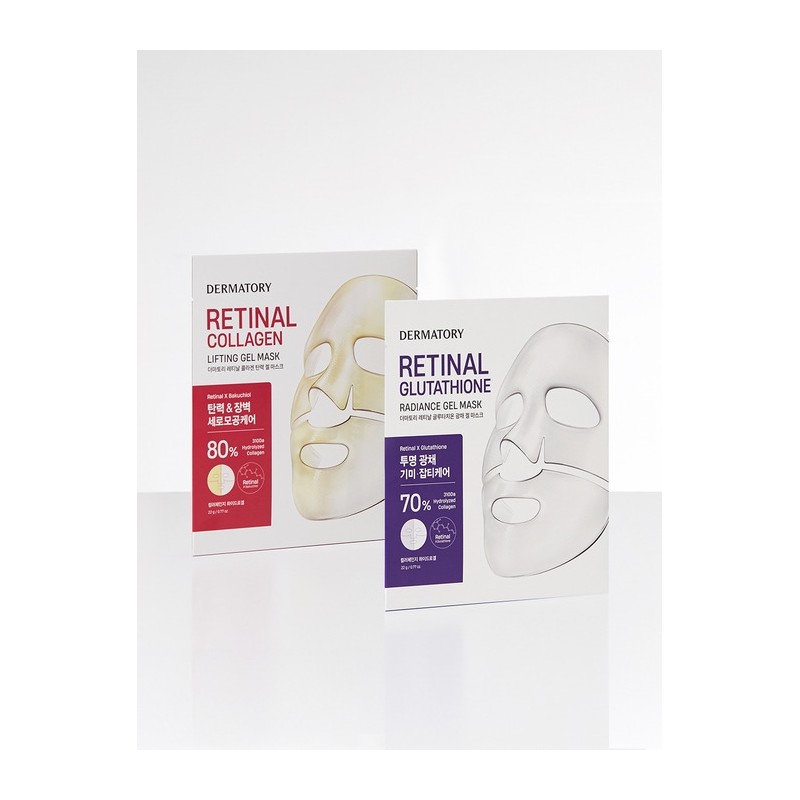 [4 sheets] Retinal Collagen Elasticity Glow Gel Mask / [4매]