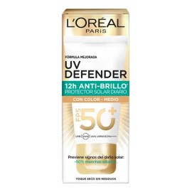 Crema Facial L'oréal Paris 40ml Tono Medio Anti-brillo Todo Tipo De Piel