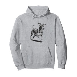 German Shorthaired Pointer Running Dog Pullover Hoodie