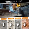 DEHUIWI 8PCS Masonry Hole Saw Kit, Concrete Hole Saw 2