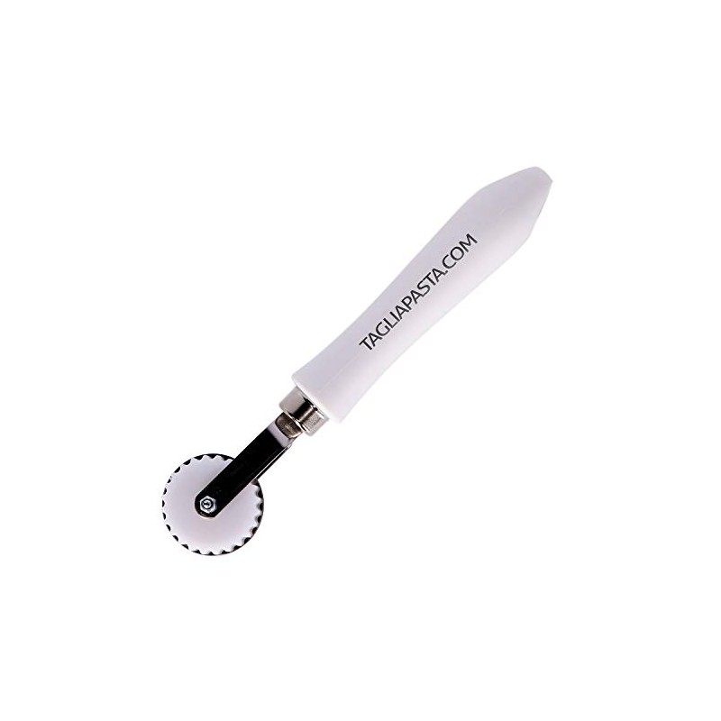 Cutter and Sealer Pastry Wheel. Straight, 7 mm Blade, with