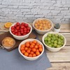 JAYEEY 37 oz Disposable salad bowls with lids, Sugarcane Fiber