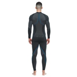 Dainese Dry Suit, Motorcycle Undersuit, Breathable, Men, Black/Blue, M