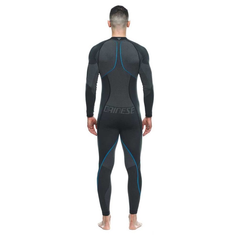 Dainese Dry Suit, Motorcycle Undersuit, Breathable, Men, Black/Blue, M