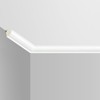 Ceiling Crown Molding Trim,12 Pack High Impact Polystyrene Decorative Molding,