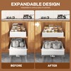 Seinloes 2 Pack Expandable (9"-14") Pull Out Cabinet Organizer 21"